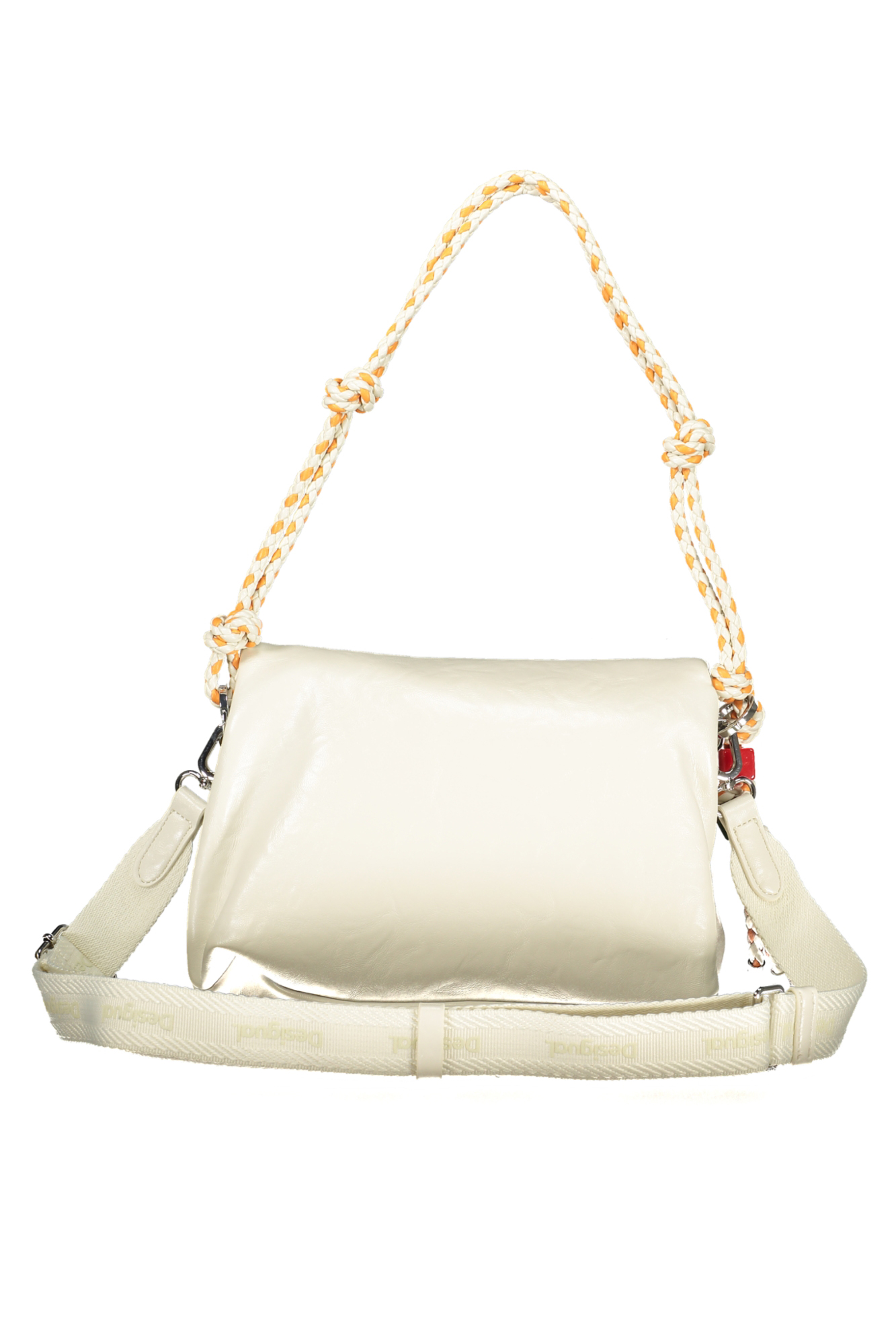 BOLSO BLANCO DESIGUAL PARA MUJER - Imagen 2