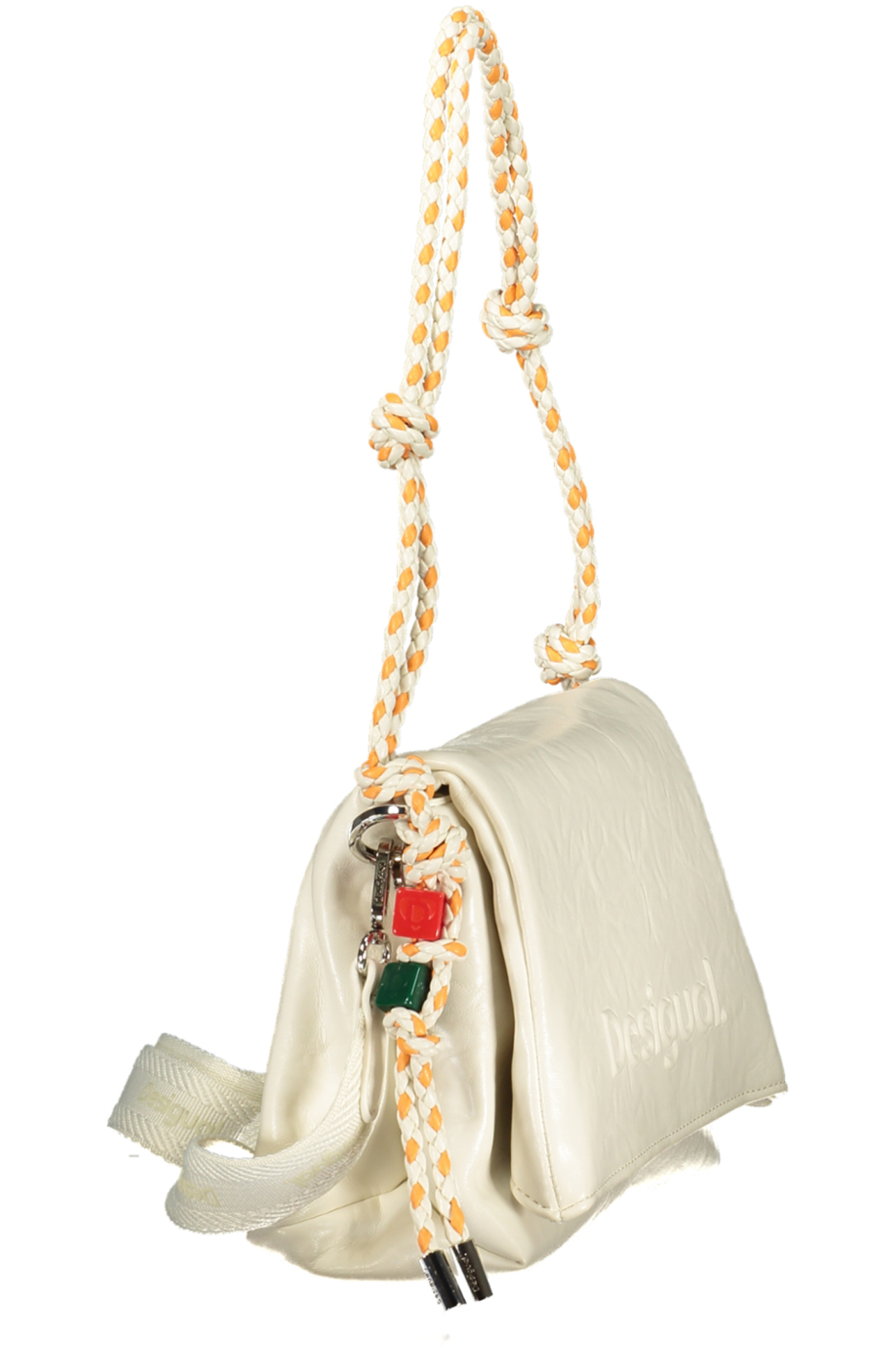 BOLSO BLANCO DESIGUAL PARA MUJER - Imagen 3