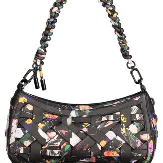 BOLSO NEGRO DE MUJER DESIGUAL