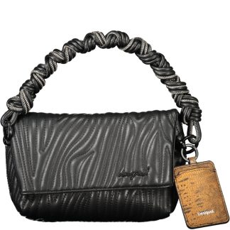 BOLSO NEGRO DE MUJER DESIGUAL