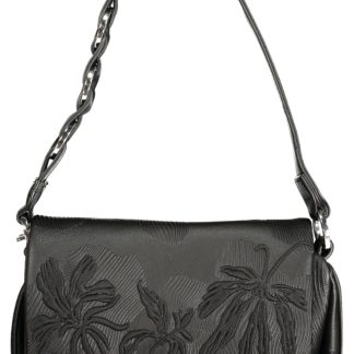 BOLSO NEGRO DE MUJER DESIGUAL