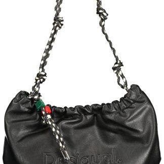 BOLSO NEGRO DE MUJER DESIGUAL