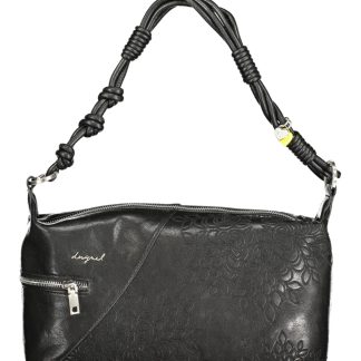 BOLSO NEGRO DE MUJER DESIGUAL