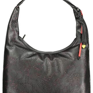 BOLSO NEGRO DE MUJER DESIGUAL