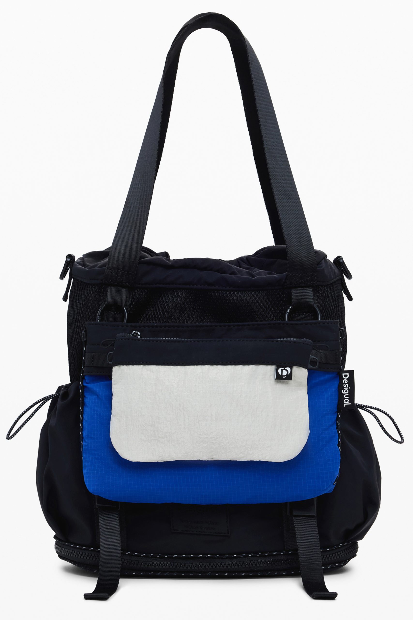 BOLSO NEGRO DE MUJER DESIGUAL