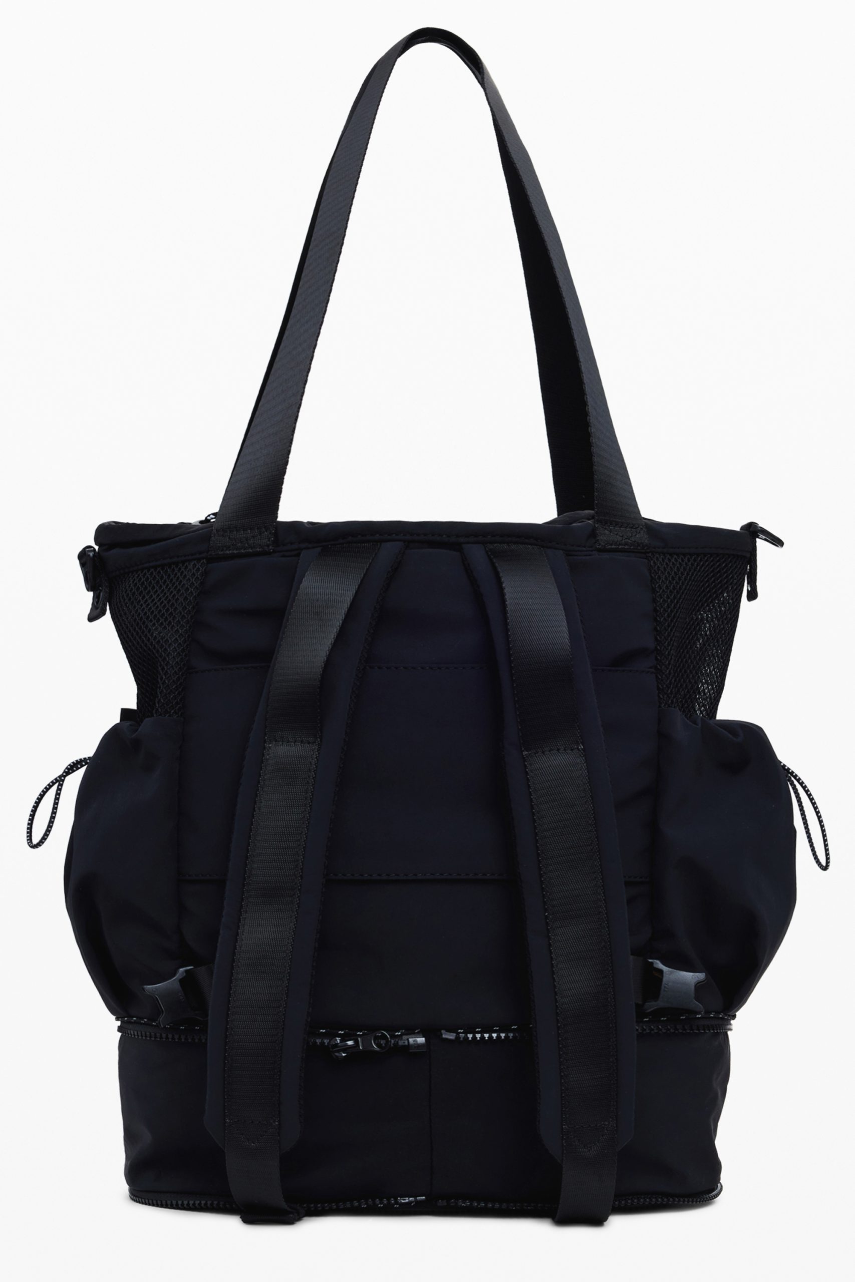 BOLSO NEGRO DE MUJER DESIGUAL - Imagen 3