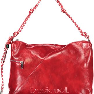 BOLSO DE MUJER DESIGUAL ROJO
