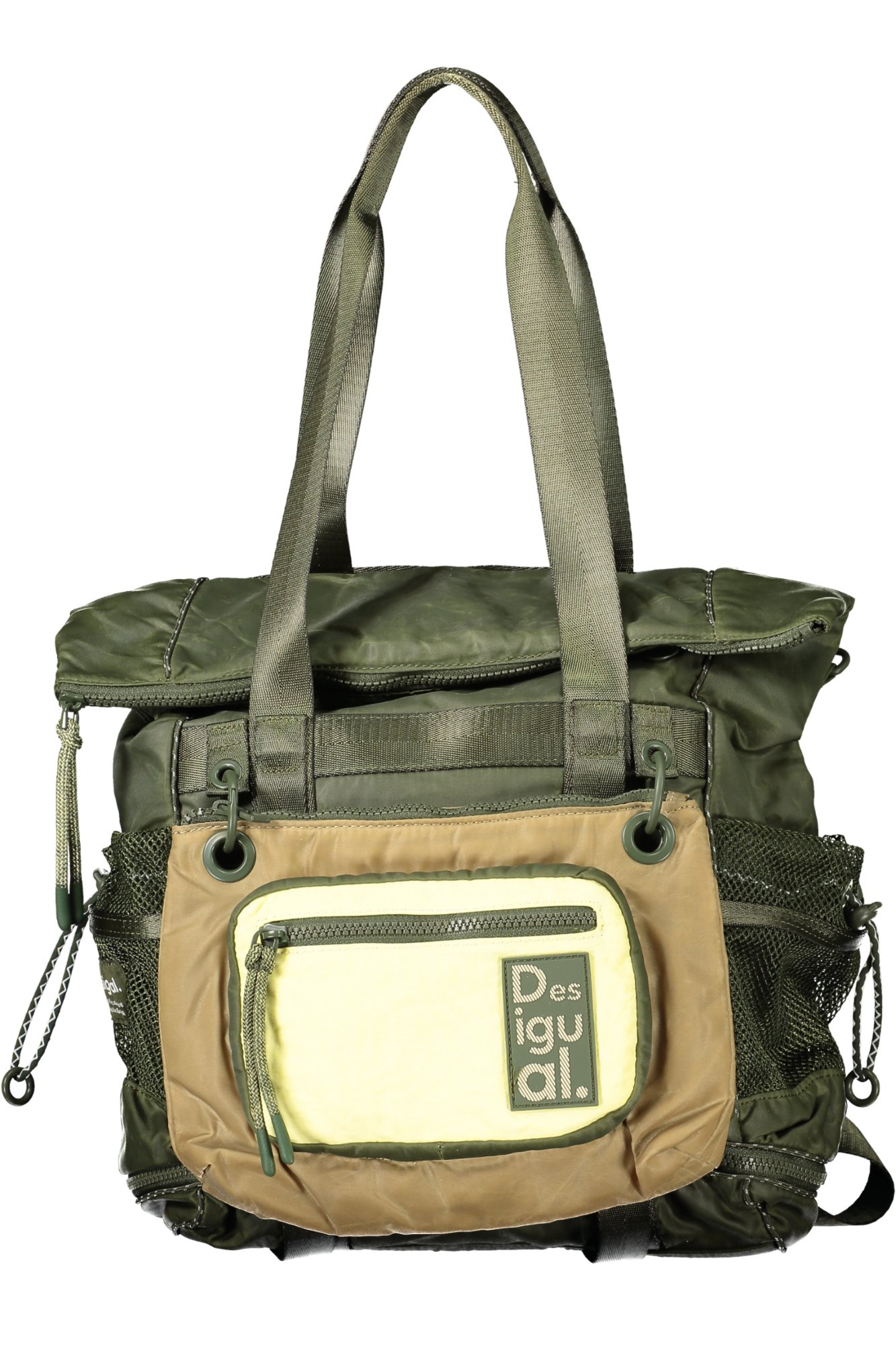 BOLSO DE MUJER VERDE DESIGUAL