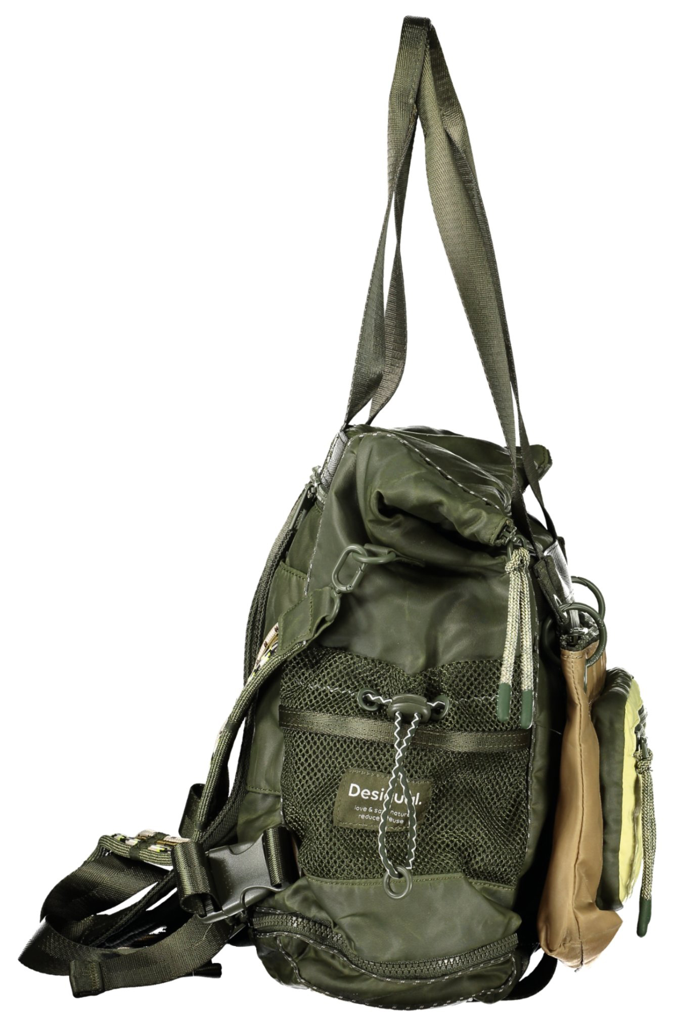BOLSO DE MUJER VERDE DESIGUAL - Imagen 3