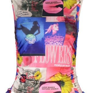CAMISETA DE TIRANTES DE MUJER AZUL DESIGUAL