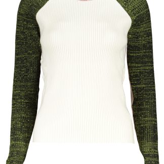 SUÉTER DESIGUAL BLANCO MUJER
