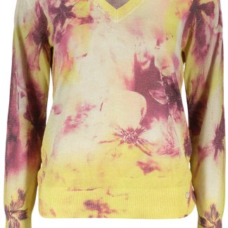 SUÉTER AMARILLO DE MUJER DESIGUAL