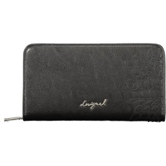 CARTERA NEGRA DE MUJER DESIGUAL