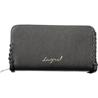 CARTERA NEGRA DE MUJER DESIGUAL