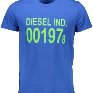 CAMISETA DE MANGA CORTA DIESEL PARA HOMBRE AZUL