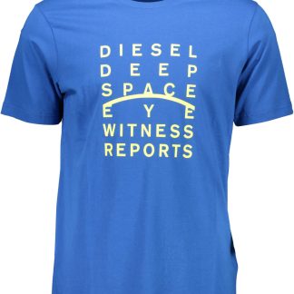 CAMISETA DE MANGA CORTA DIESEL PARA HOMBRE AZUL