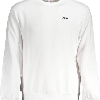 SUDADERA FILA HOMBRE BLANCA SIN CREMALLERA