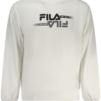 SUDADERA FILA BLANCA CON CREMALLERA PARA HOMBRE