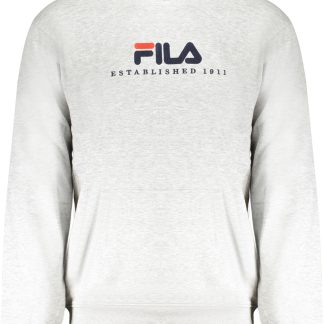 SUDADERA FILA HOMBRE GRIS SIN CREMALLERA