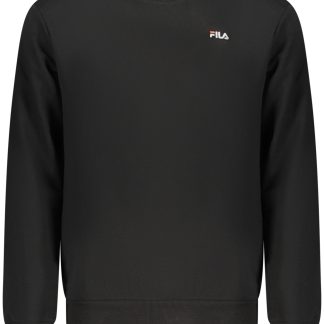 SUDADERA FILA NEGRA CON CREMALLERA PARA HOMBRE