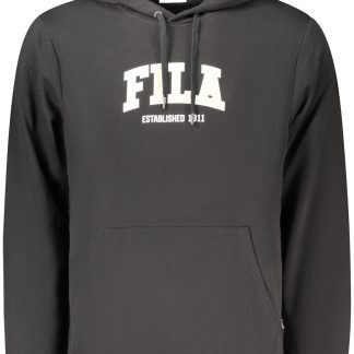 Sudadera negra con cremallera para hombre de FILA
