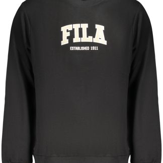 Sudadera negra con cremallera para hombre de FILA