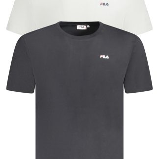 CAMISETA FILA MANGA CORTA HOMBRE BLANCA