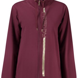 SUDADERA FREDDY MUJER MORADA CON CREMALLERA
