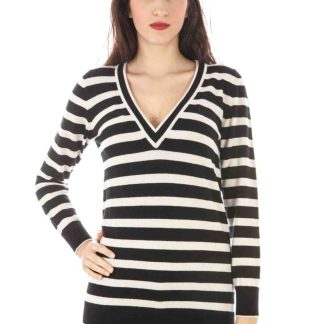 JERSEY NEGRO MUJER FRED PERRY