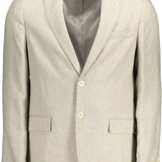 CHAQUETA BEIGE CLÁSICA DE HOMBRE GANT