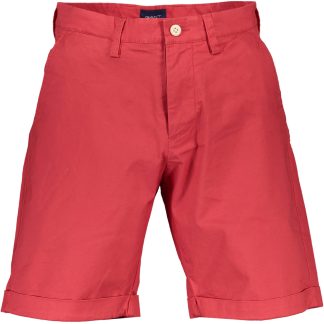 PANTALONES BERMUDAS DE HOMBRE GANT ROJOS