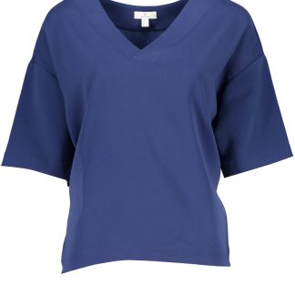 CAMISETA MANGA CORTA MUJER GANT AZUL