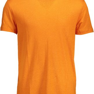 CAMISETA MANGA CORTA HOMBRE GANT NARANJA