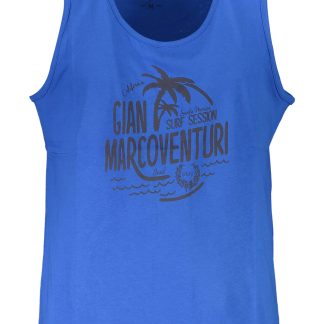 CAMISETA DE TIRANTES AZUL GIAN MARCO VENTURI HOMBRE