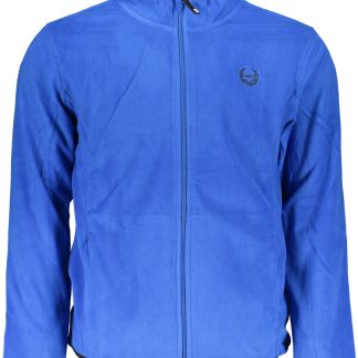 SUDADERA HOMBRE CREMALLERA AZUL GIAN MARCO VENTURI