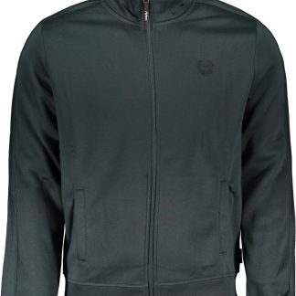 SUDADERA DE HOMBRE CON CREMALLERA VERDE GIAN MARCO VENTURI
