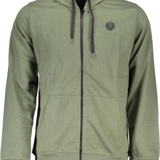SUDADERA CON CREMALLERA PARA HOMBRE GIAN MARCO VENTURI VERDE