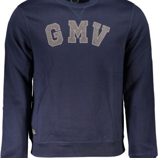 SUDADERA AZUL SIN CREMALLERA GIAN MARCO VENTURI HOMBRE