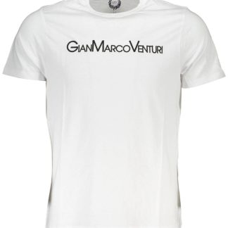 CAMISETA HOMBRE MANGA CORTA GIAN MARCO VENTURI BLANCO