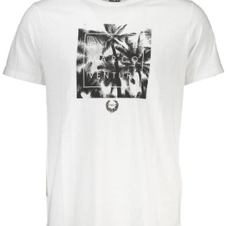 CAMISETA DE MANGA CORTA PARA HOMBRE GIAN MARCO VENTURI BLANCA