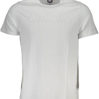 CAMISETA DE MANGA CORTA PARA HOMBRE GIAN MARCO VENTURI BLANCA