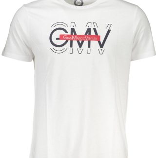CAMISETA DE MANGA CORTA PARA HOMBRE GIAN MARCO VENTURI BLANCA