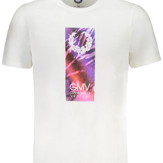 CAMISETA MANGA CORTA HOMBRE GIAN MARCO VENTURI BLANCO