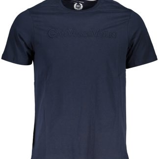CAMISETA DE MANGA CORTA DE HOMBRE AZUL GIAN MARCO VENTURI