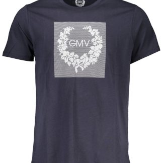 CAMISETA HOMBRE MANGA CORTA GIAN MARCO VENTURI AZUL