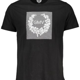 CAMISETA DE MANGA CORTA PARA HOMBRE GIAN MARCO VENTURI NEGRA