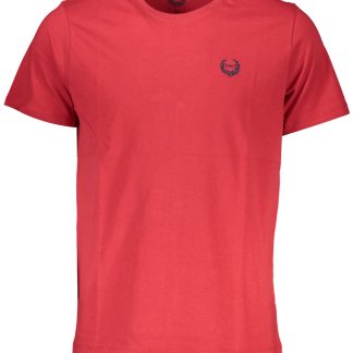CAMISETA MANGA CORTA HOMBRE GIAN MARCO VENTURI ROJA