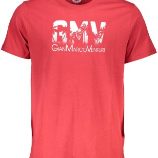 CAMISETA DE MANGA CORTA PARA HOMBRE GIAN MARCO VENTURI ROJA