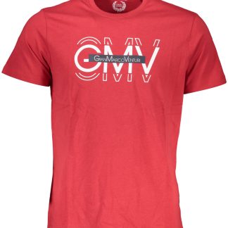 CAMISETA MANGA CORTA HOMBRE GIAN MARCO VENTURI ROJA