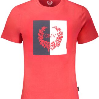 CAMISETA MANGA CORTA HOMBRE GIAN MARCO VENTURI ROJA